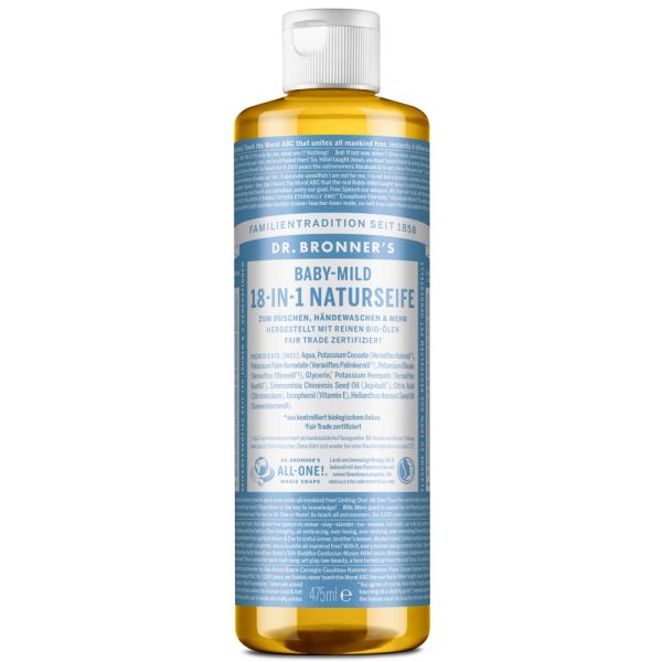 Dr. Bronners 18-IN-1 Naturseife Baby Mild 475ml