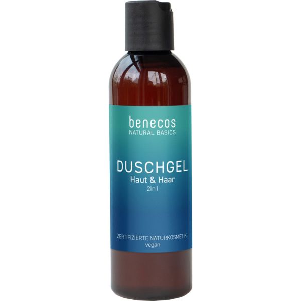 Benecos Natural Basics  Duschgel Haut & Haar