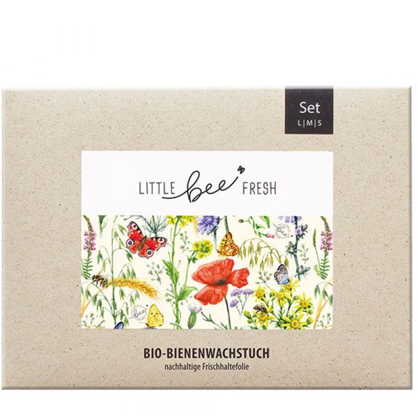 Little bee fresh Wachstuch Set Bienentraum