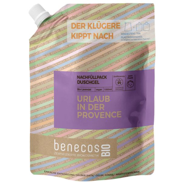 Benecos Duschgel Lavendel 1 Liter Refill