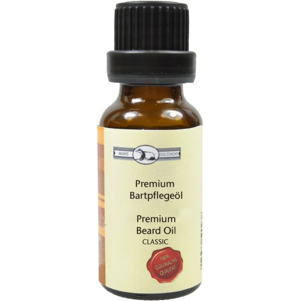 Gold Dachs Premium Bartpflege Öl Classic