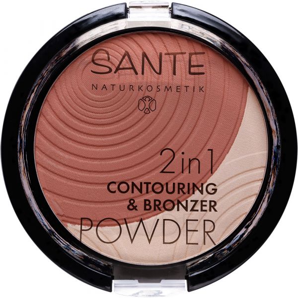 Sante 2in1 CONTOURING & BRONZER POWDER 01 light medium