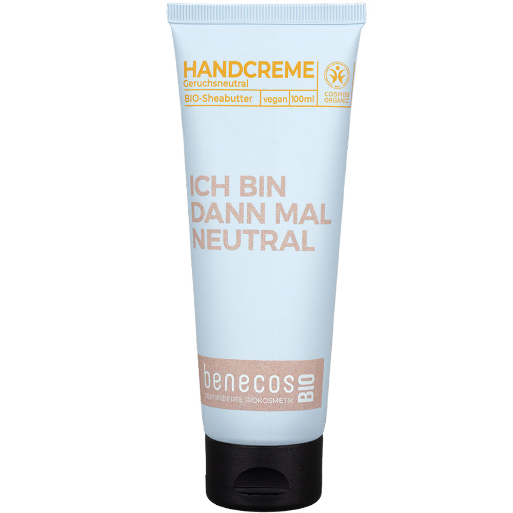 Benecos Crème pour les mains au beurre de karité 100 ml