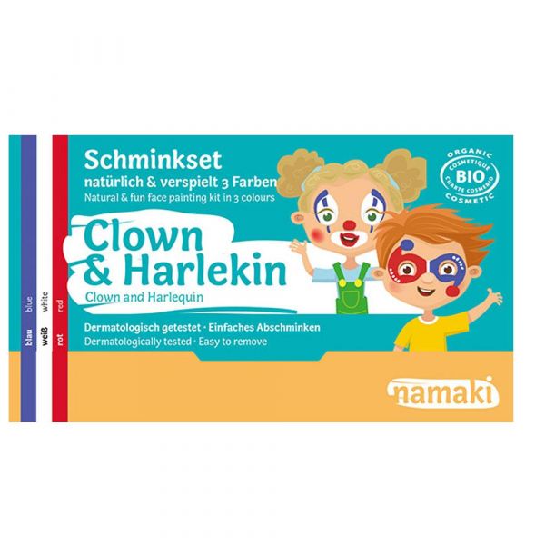 Namaki Cosmetics Schminkset Clown & Harlekin