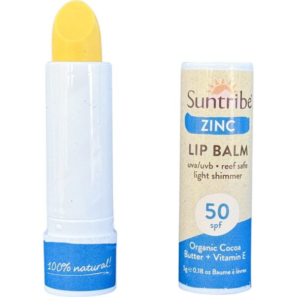 Suntribe Organic Mineral Zinc Lip Balm SPF 50