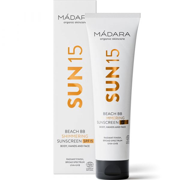 Madara Beach BB Shimmering Sunscreen SPF15 Madara Beach BB Shimmering Sunscreen SPF15
