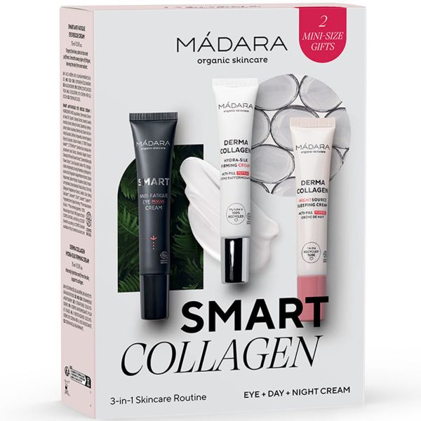 Madara Smart Collagen 3-in-1 straffende Hautpflegeroutine