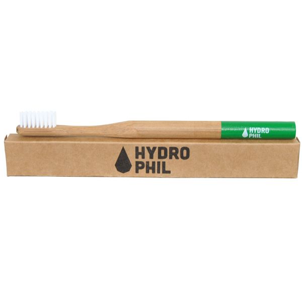 Hydrophil Bambuszahnbürste med. grün