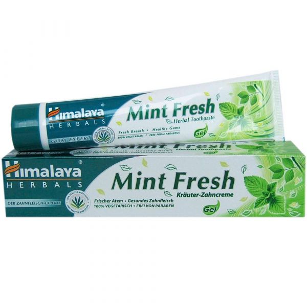 Himalaya Herbals MINT FRESH herbal toothpaste gel Kräuterzahncreme