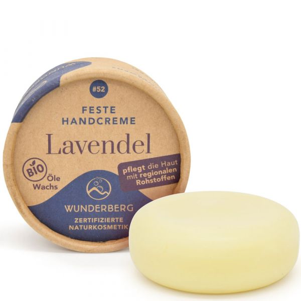 Wunderberg Feste Handcreme Lavendel