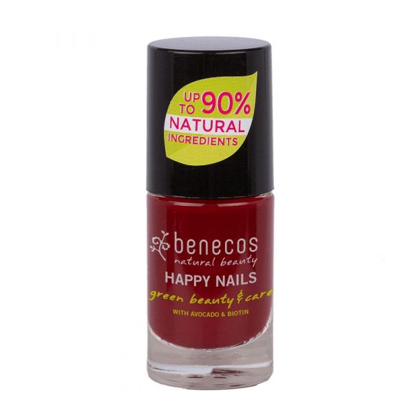 Benecos Nagellack Happy Nails cherry red