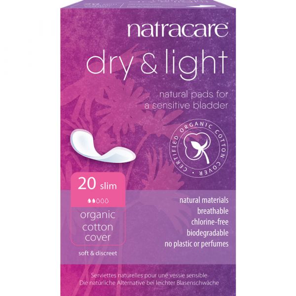 Natracare Dry + Light Incontinence