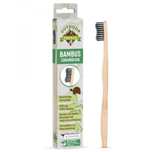 Outdoor Freakz Bambus Zahnbürste Wave