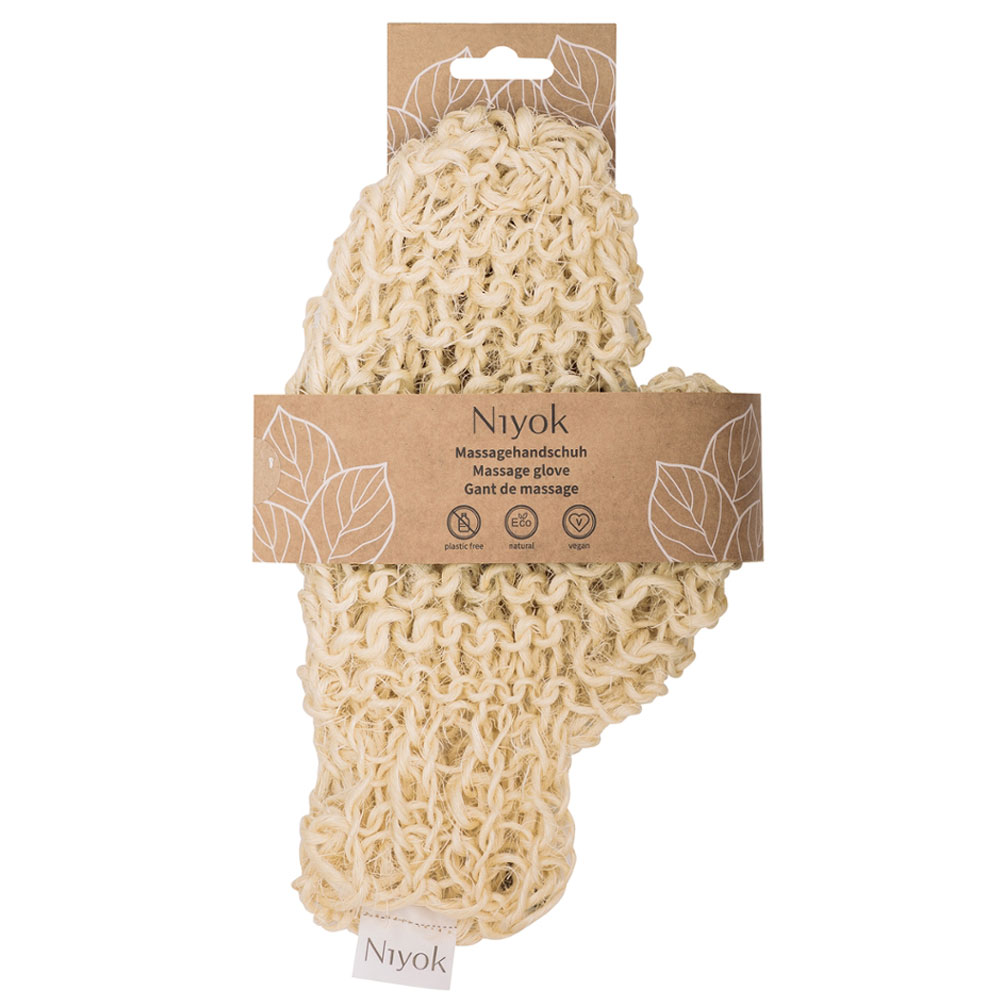 Niyok gant de massage sisal - Accessoires