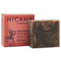 NICAMA Upcyclingseife mit Peelingeffekt - Kaffeekirsche