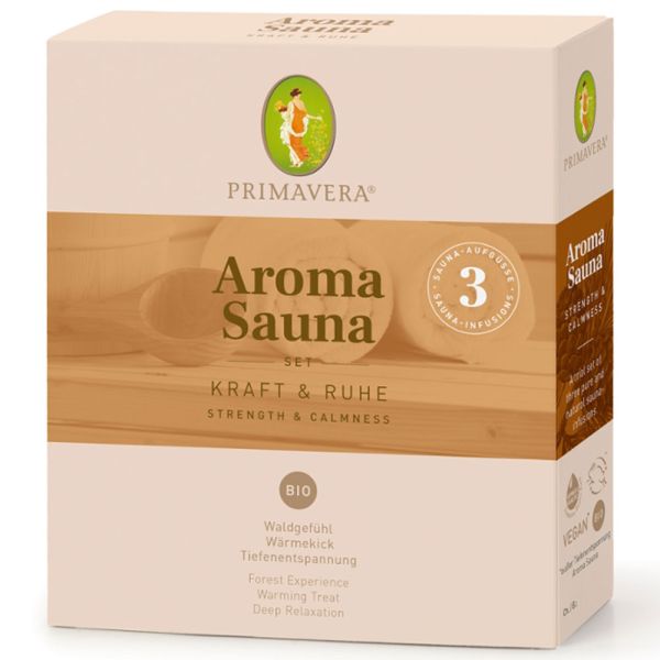 Primavera Set Aroma Sauna Kraft & Ruhe