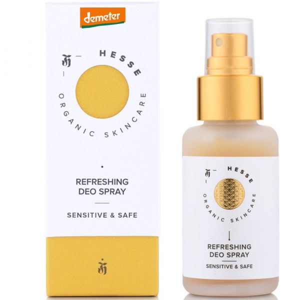 Hesse Organic Skincare REFRESHING DEO SPRAY SENSITIVE & SAFE