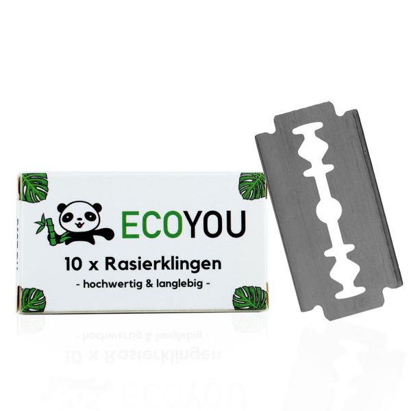 ECOYOU Rasierklingen für Rasierhobel 10 Stück