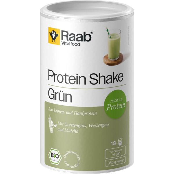 Raab Vitalfood Protein Shake Grün 360g
