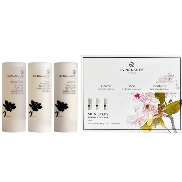 Living Nature Skin Steps To Purify Oily Skin