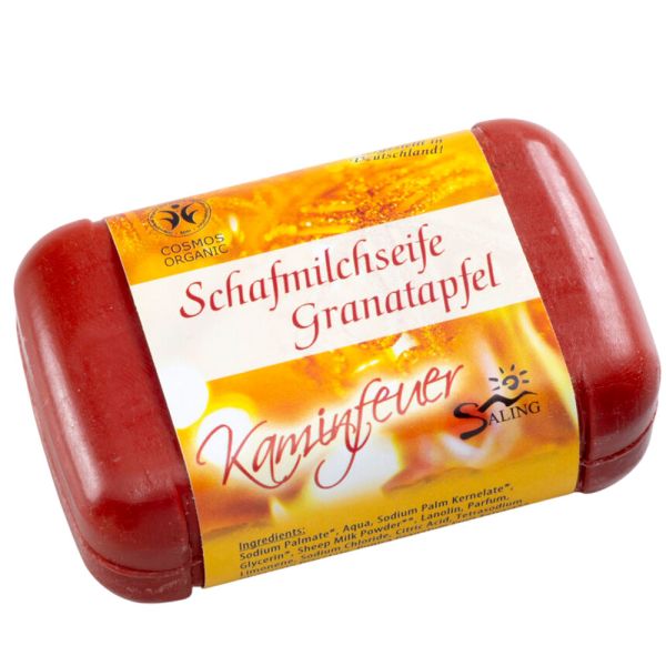 Saling Schafmilchseife Kaminfeuer