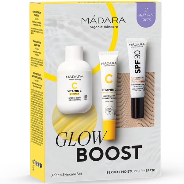Madara Glow Boost 3-teiliges Hautpflegeset