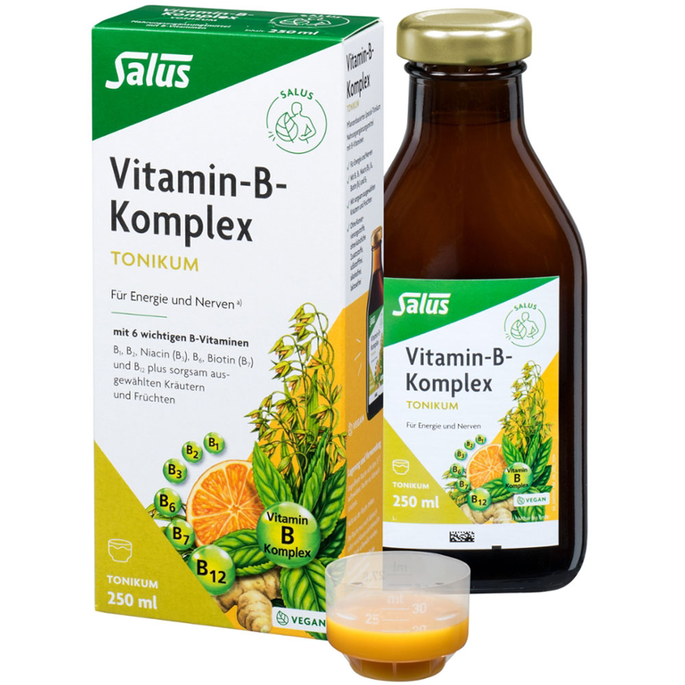 Salus Complexe de vitamines B Tonique 250 ml - Salus