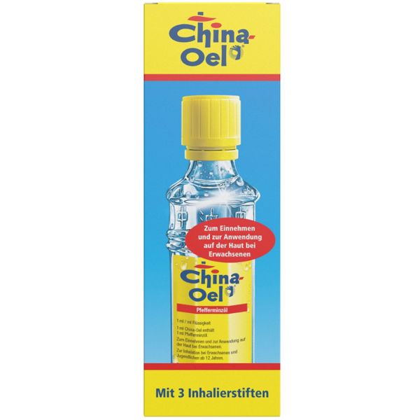 China-Oel® 100ml mit 3 Inhalatoren