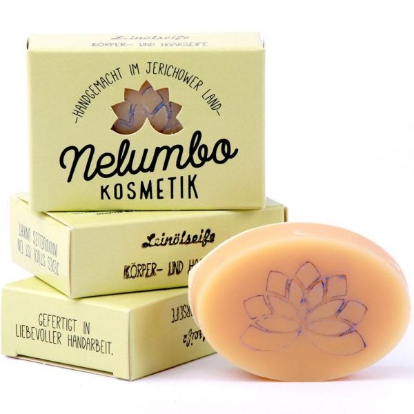 Nelumbo Kosmetik Leinölseife Nelumbo Kosmetik Leinölseife