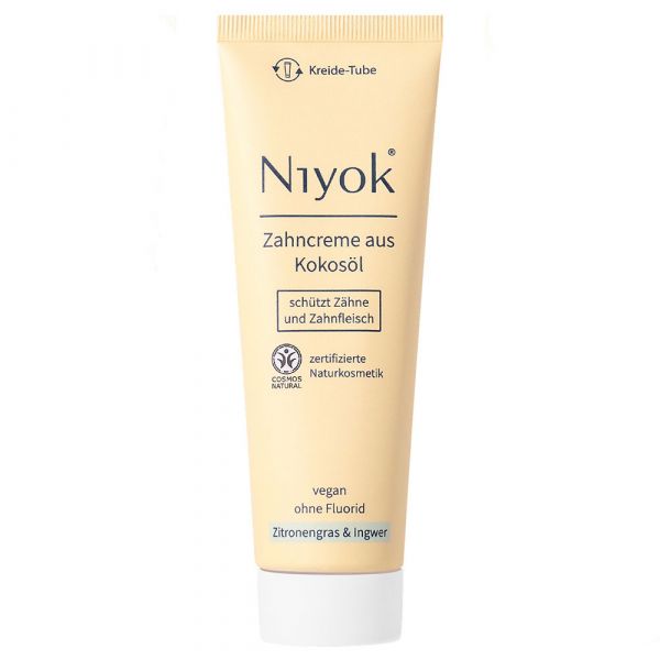 Niyok Zahncreme Zitronengras & Ingwer