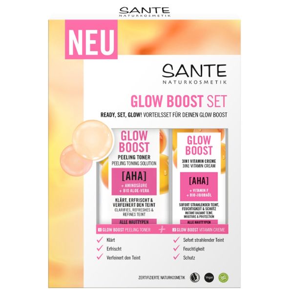 Sante Glow Boost Vorteilsset Ready Set Glow