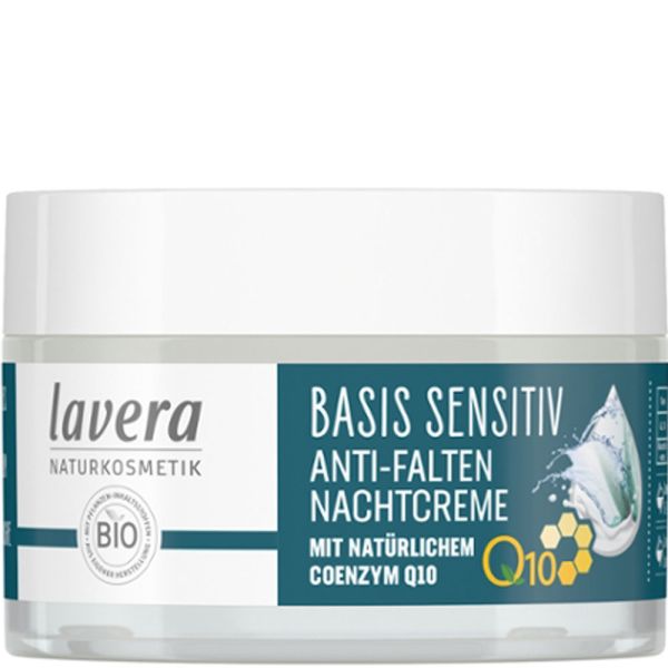Lavera basis sensitiv Anti Falten Nachtcreme Q10