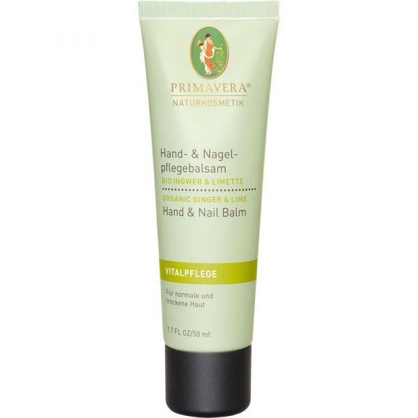Primavera Hand & Nagelbalsam Ingwer Limette
