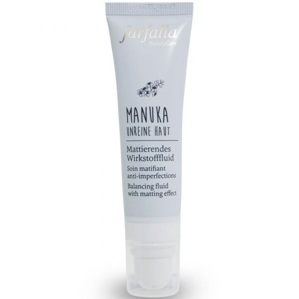 Farfalla Manuka Unreine Haut Mattierendes Wirkstofffluid 30ml