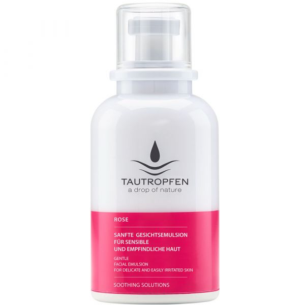 Tautropfen Rose Sanfte Gesichtsemulsion