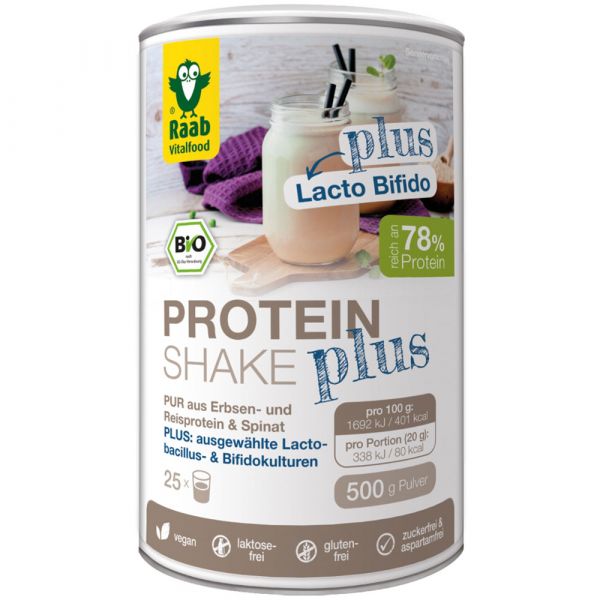 Raab Vitalfood Protein Shake Pur Plus Pulver