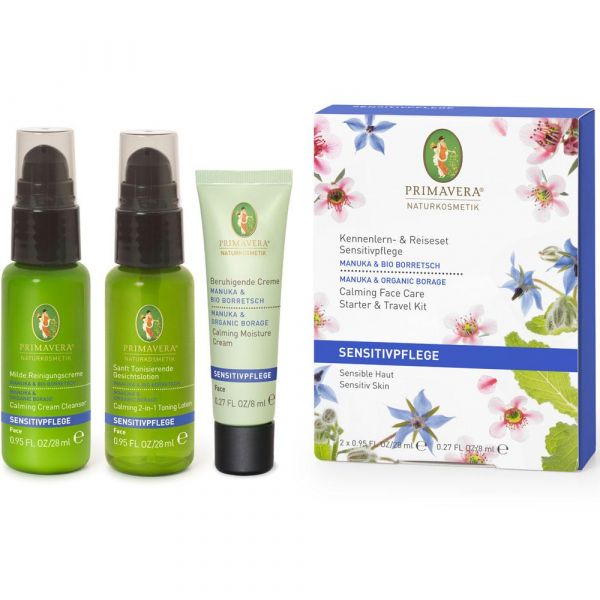 Primavera Kennenlern- & Reiseset Sensitivpflege