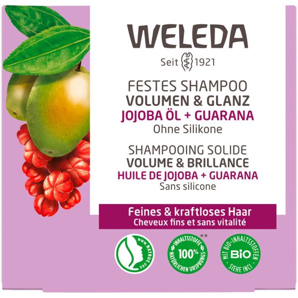 WELEDA Festes Shampoo Volumen & Glanz