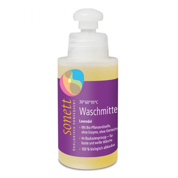 Sonett Flüssigwaschmittel Lavendel 120ml