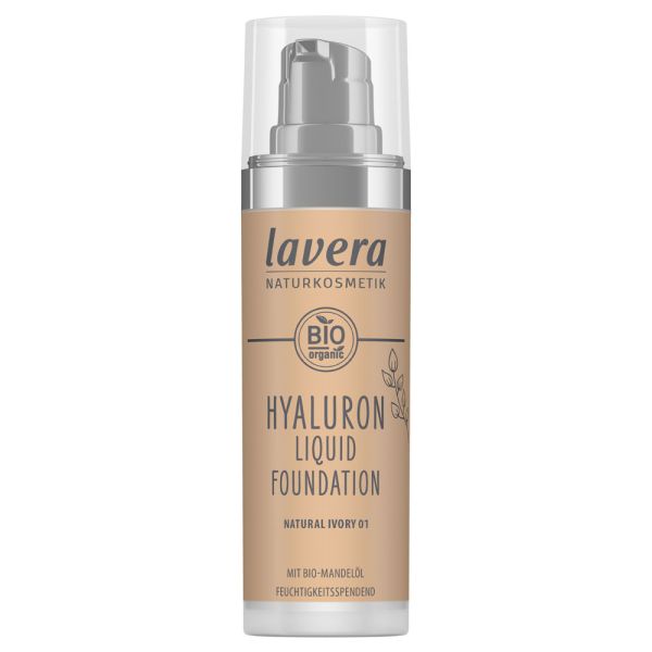 Lavera HYALURON LIQUID FOUNDATION Cool Ivory 02