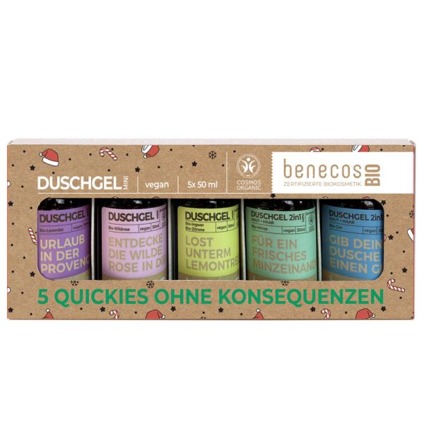 Benecos Mini Set Duschen Weihnacht