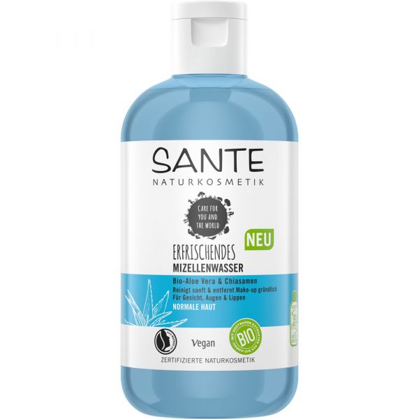 Sante Erfrischendes Mizellenwasser Bio-Aloe Vera & Chiasamen Sante Erfrischendes Mizellenwasser Bio-Aloe Vera & Chiasamen
