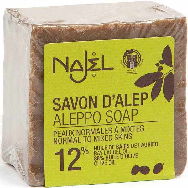 Najel Aleppo-Seife 12% Lorbeeröl