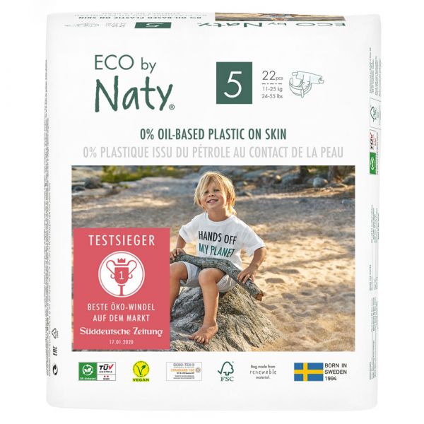 Naty Eco Windel Größe 5 11-25 kg