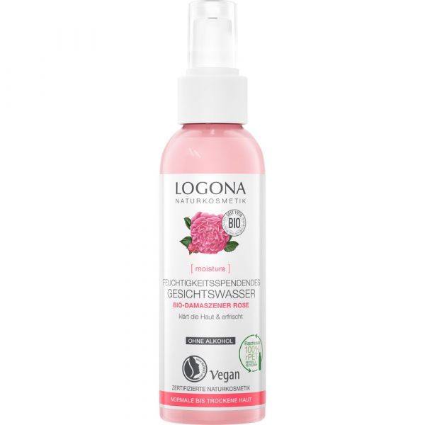 Logona Feuchtigkeitsspendendes Gesichtswasser Bio-Damaszener Rose Logona Feuchtigkeitsspendendes Gesichtswasser Bio-Damaszener Rose