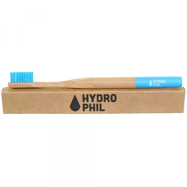 Hydrophil Bambuszahnbürste med. blau