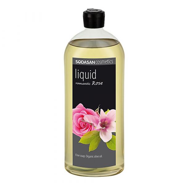 Sodasan Liquid Seife Rose 1 Liter
