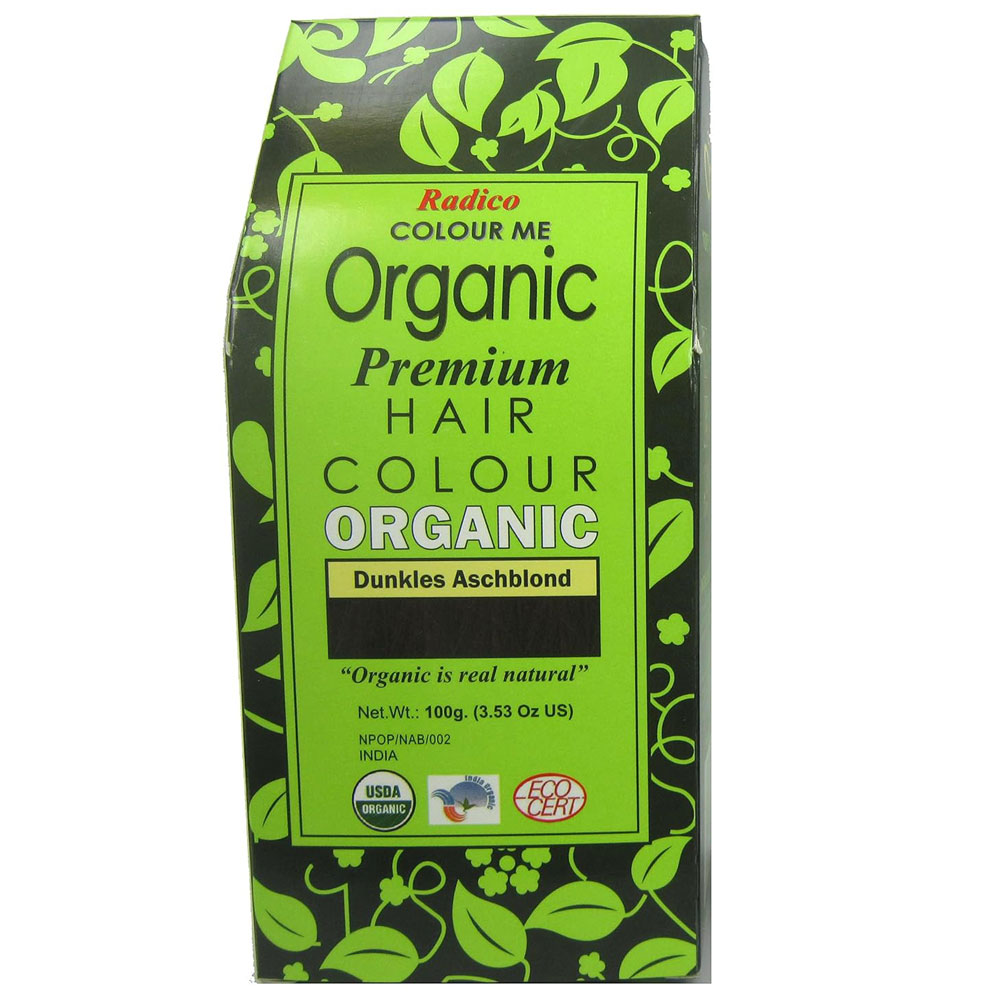 Radico couleur organique des cheveux blond cendré foncé 100 g - Radico