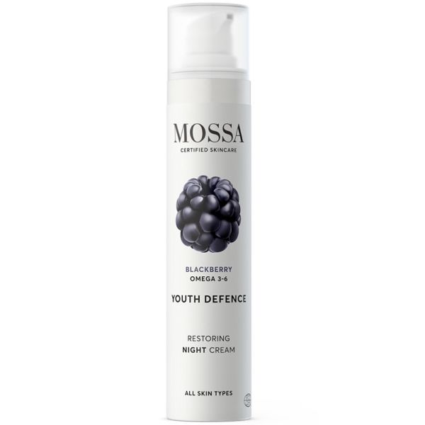 Mossa YOUTH DEFENCE Nachtcreme mit Omega 3-6