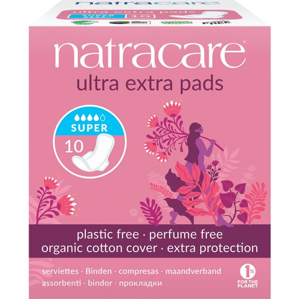 Natracare Ultra Extra Pads Super